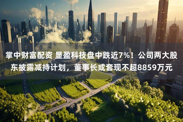 掌中财富配资 显盈科技盘中跌近7%！公司两大股东披露减持计划，董事长或套现不超8859万元