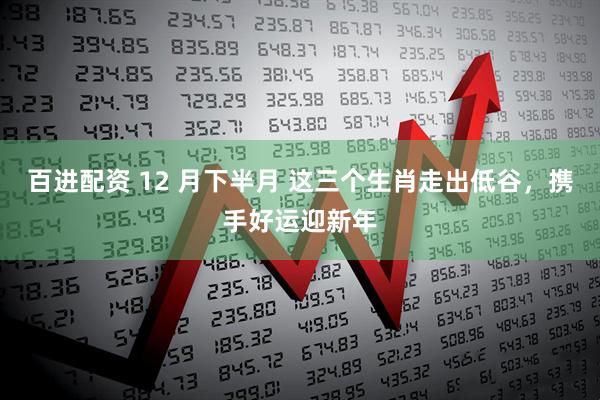 百进配资 12 月下半月 这三个生肖走出低谷，携手好运迎新年